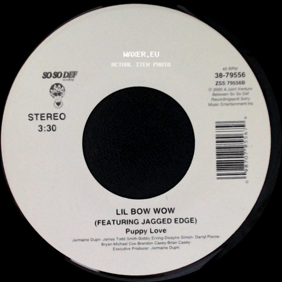 Lil Bow Wow (Featuring Jagged Edge) / Lil Bow Wow - Puppy Love / Bow Wow (That's My Name) side A