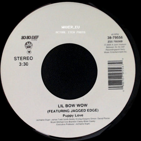 Lil Bow Wow (Featuring Jagged Edge) / Lil Bow Wow - Puppy Love / Bow Wow (That's My Name) side A