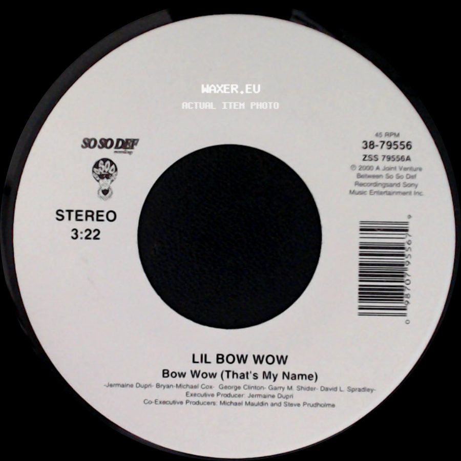 Lil Bow Wow (Featuring Jagged Edge) / Lil Bow Wow - Puppy Love / Bow Wow (That's My Name) side B