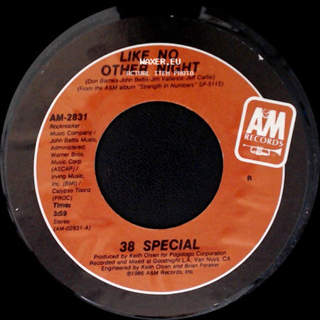 38 Special - Like No Other Night / Heart's On Fire side A