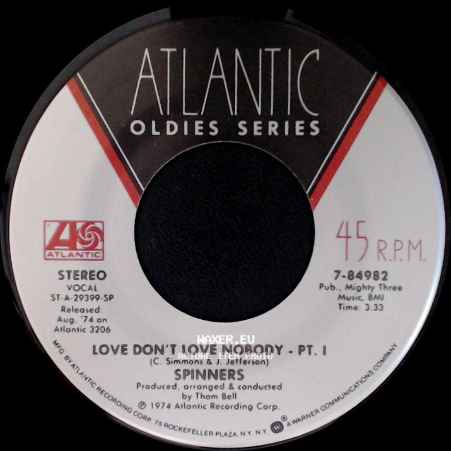 Spinners - Love Don't Love Nobody - Pt. Ii / Love Don't Love Nobody - Pt. I side B