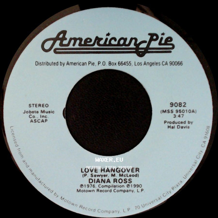 Diana Ross & The Supremes / Diana Ross - In And Out Of Love / Love Hangover side B