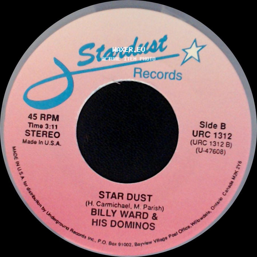 Richard Berry / Billy Ward & His Dominos - Louie Louie / Star Dust side B
