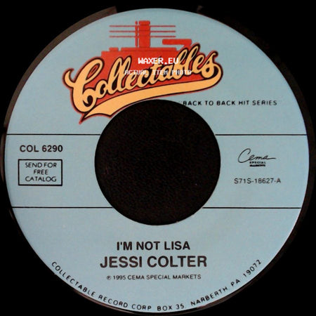 Christy Lane / Jessi Colter - One Day At A Time / I'm Not Lisa side B