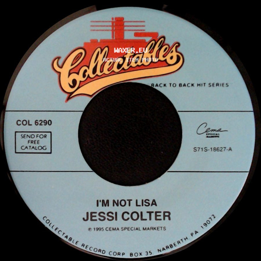 Christy Lane / Jessi Colter - One Day At A Time / I'm Not Lisa side B