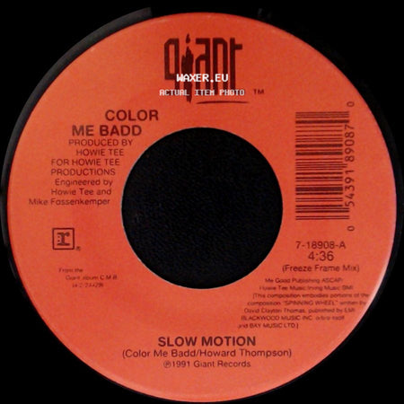 Color Me Badd - Slow Motion / Slow Motion side B