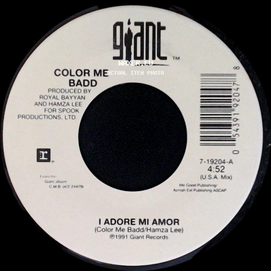 Color Me Badd - I Adore Mi Amor / I Adore Mi Amor side B