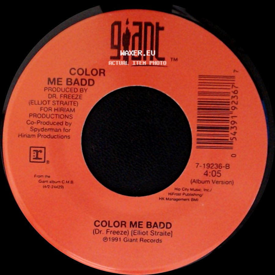 Color Me Badd - All 4 Love / Color Me Badd side B