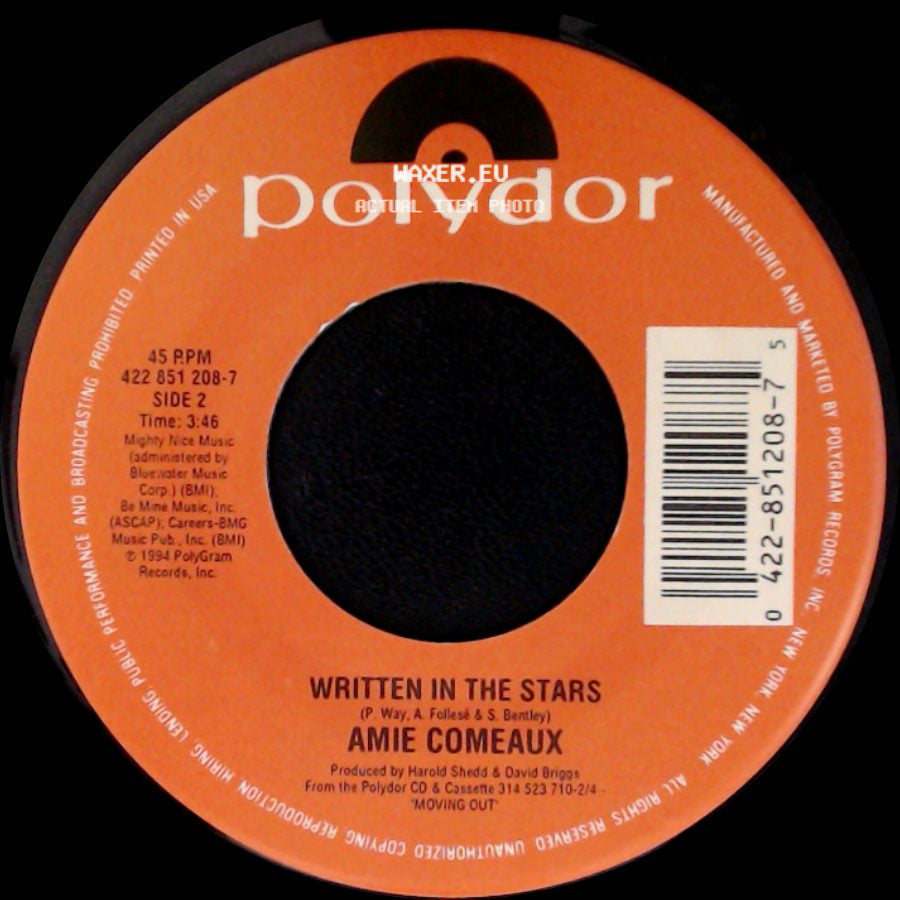 Amie Comeaux - Who's She To You / Written In The Stars side B