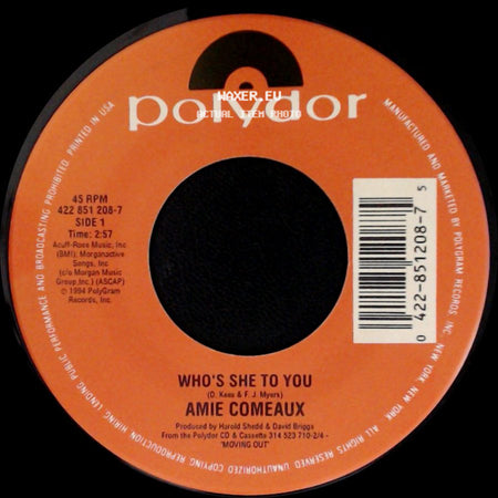 Amie Comeaux - Who's She To You / Written In The Stars side A