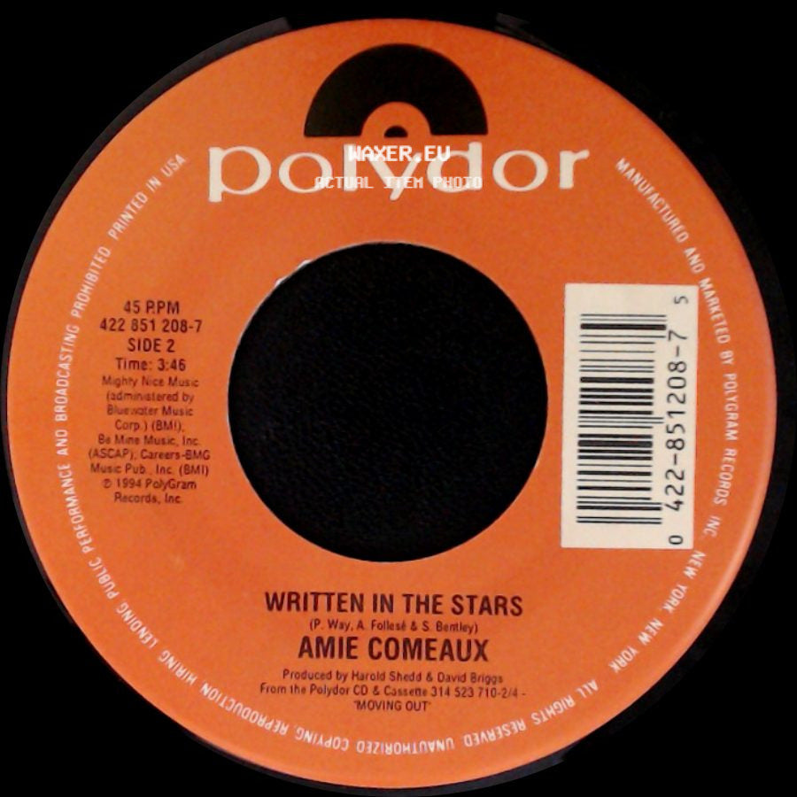 Amie Comeaux - Who's She To You / Written In The Stars side B