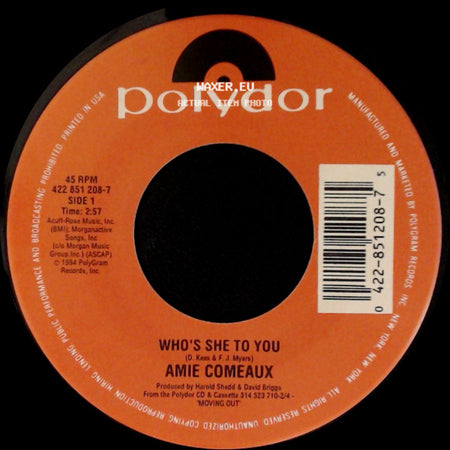 Amie Comeaux - Who's She To You / Written In The Stars side A