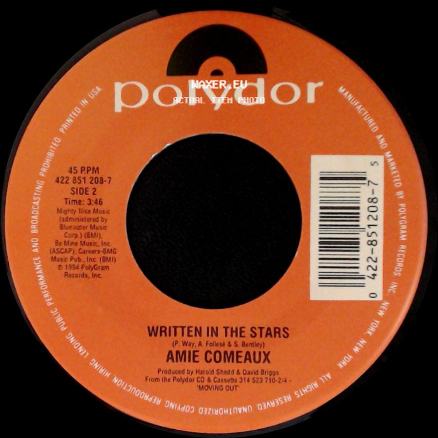 Amie Comeaux - Who's She To You / Written In The Stars side B