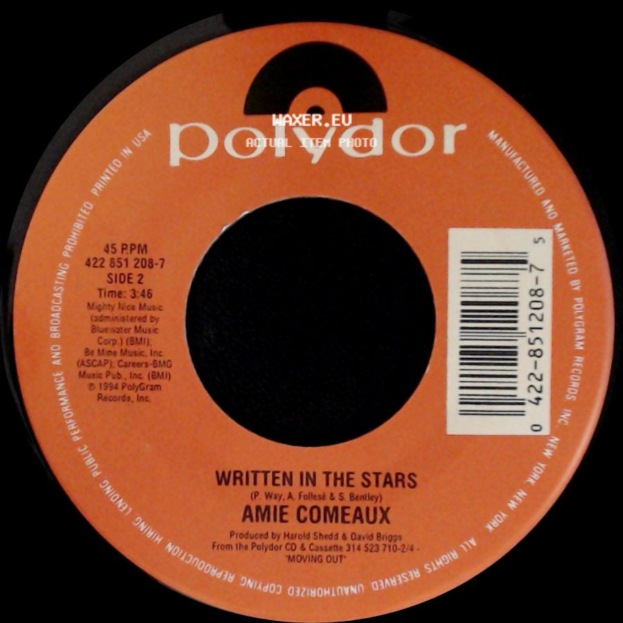 Amie Comeaux - Who's She To You / Written In The Stars side B