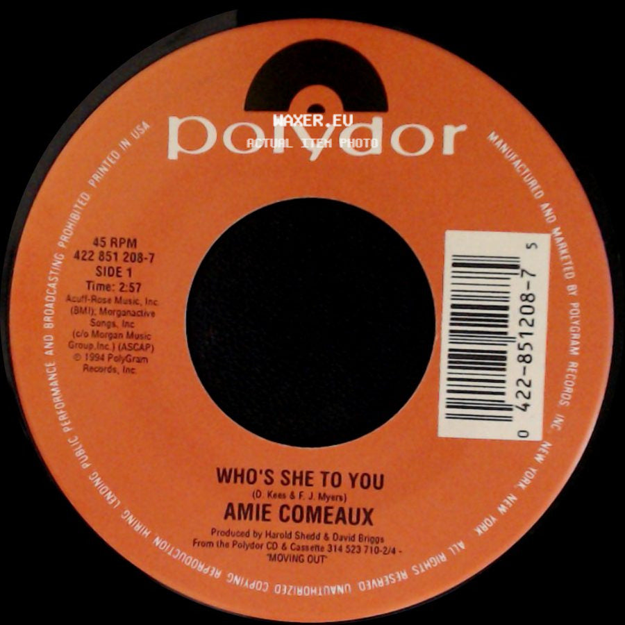 Amie Comeaux - Who's She To You / Written In The Stars side A