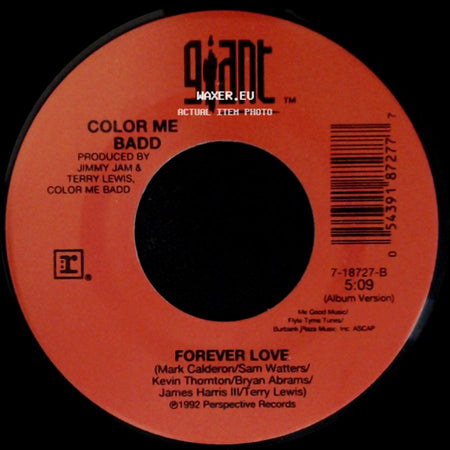Color Me Badd - Forever Love / Forever Love side A
