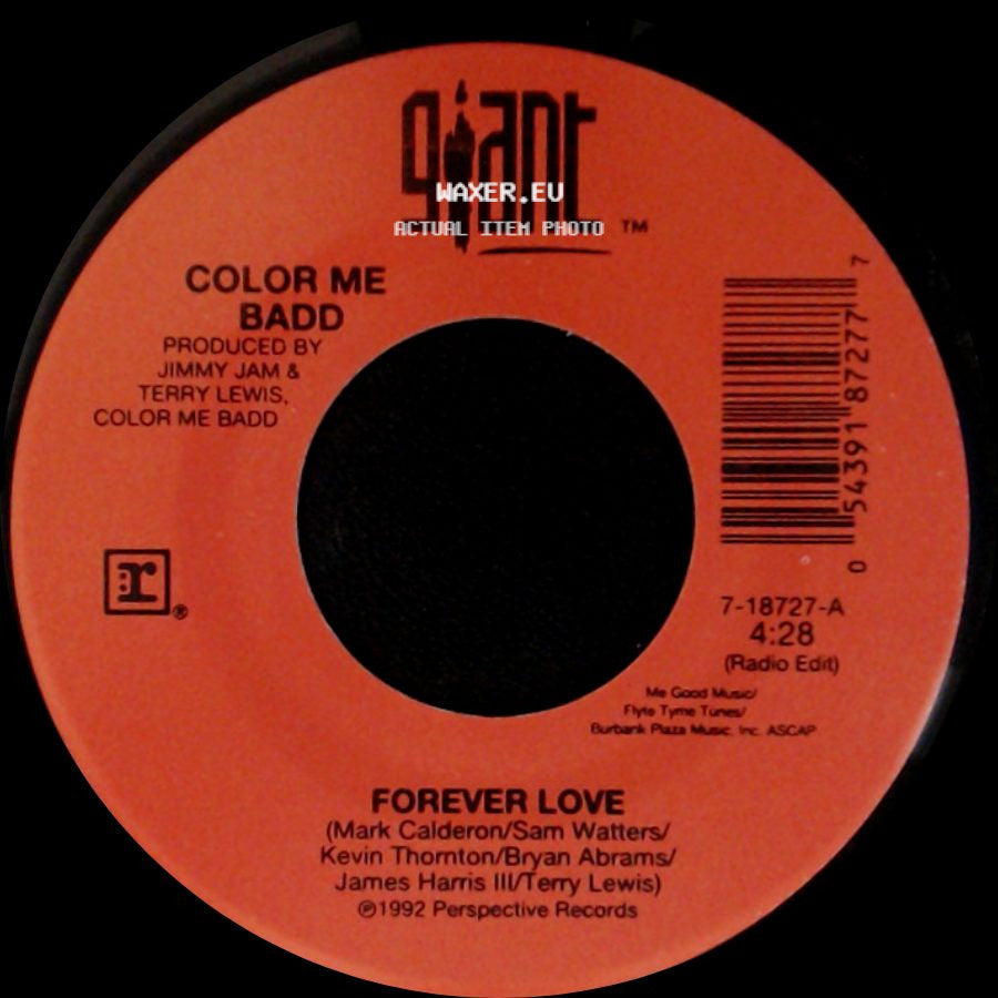 Color Me Badd - Forever Love / Forever Love side B