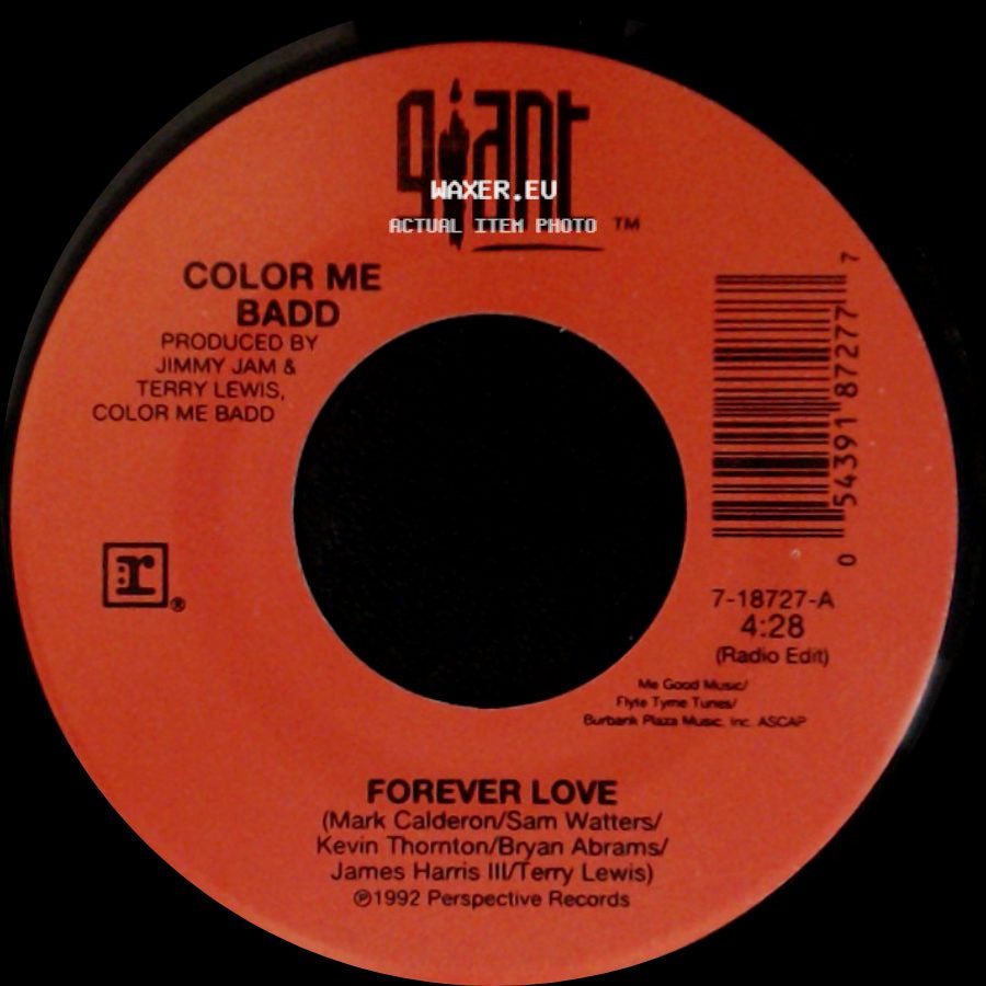 Color Me Badd - Forever Love / Forever Love side A