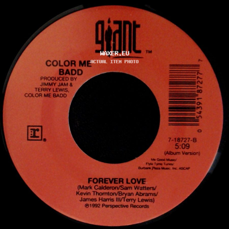 Color Me Badd - Forever Love / Forever Love side B
