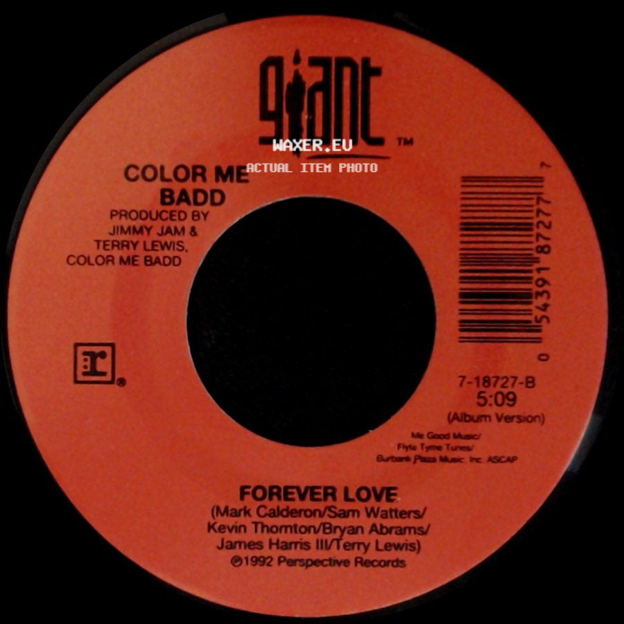 Color Me Badd - Forever Love / Forever Love side A