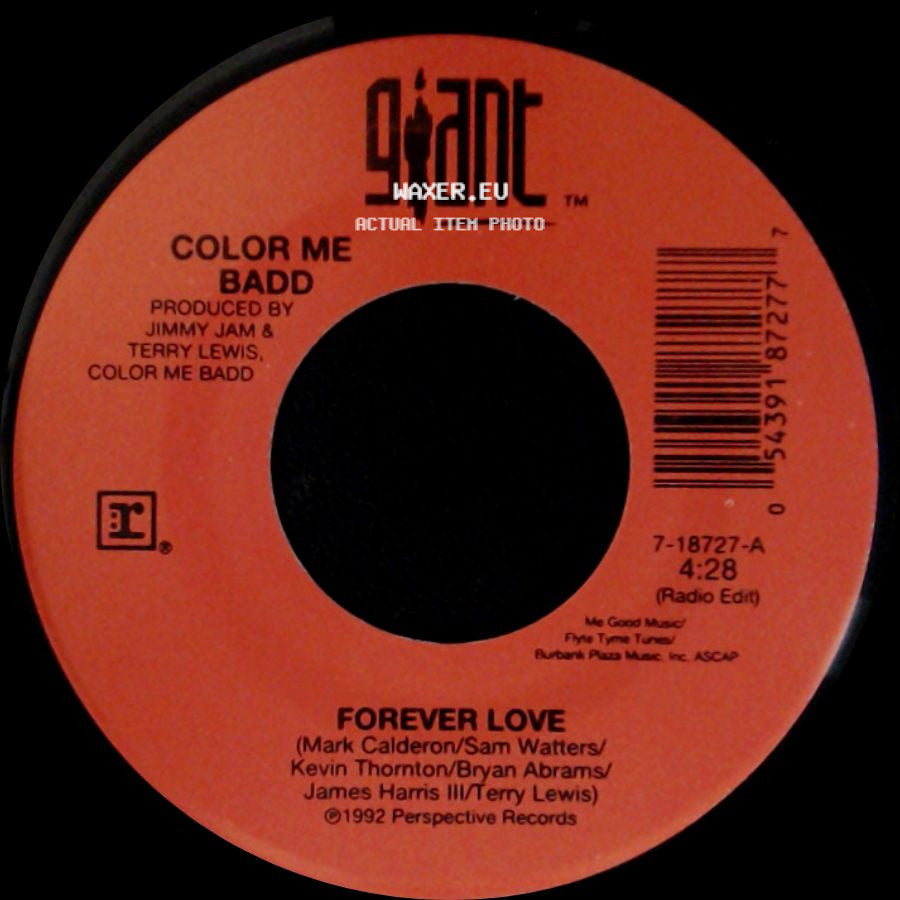 Color Me Badd - Forever Love / Forever Love side B