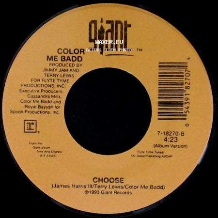 Color Me Badd - Choose / Choose side A