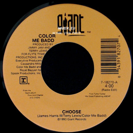 Color Me Badd - Choose / Choose side A