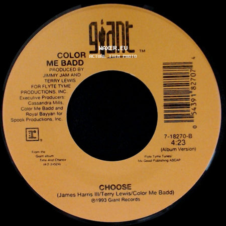 Color Me Badd - Choose / Choose side A