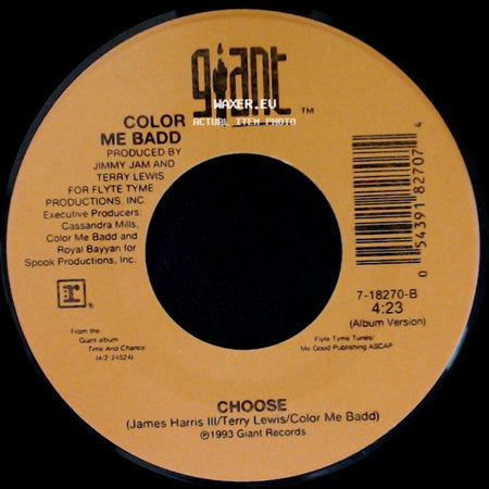 Color Me Badd - Choose / Choose side B