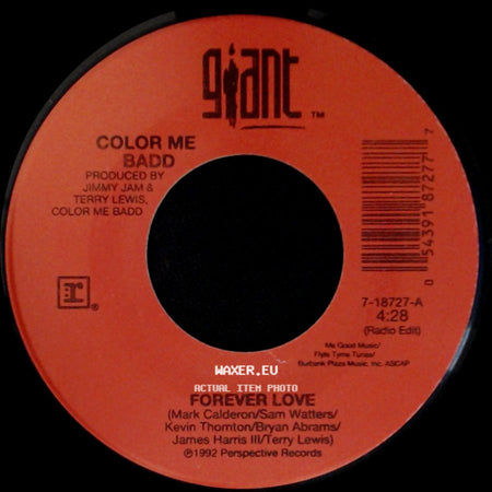 Color Me Badd - Forever Love / Forever Love side A