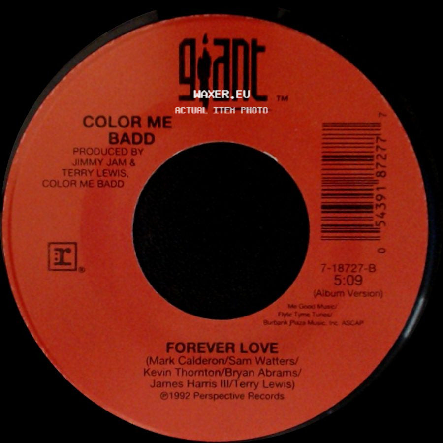 Color Me Badd - Forever Love / Forever Love side A