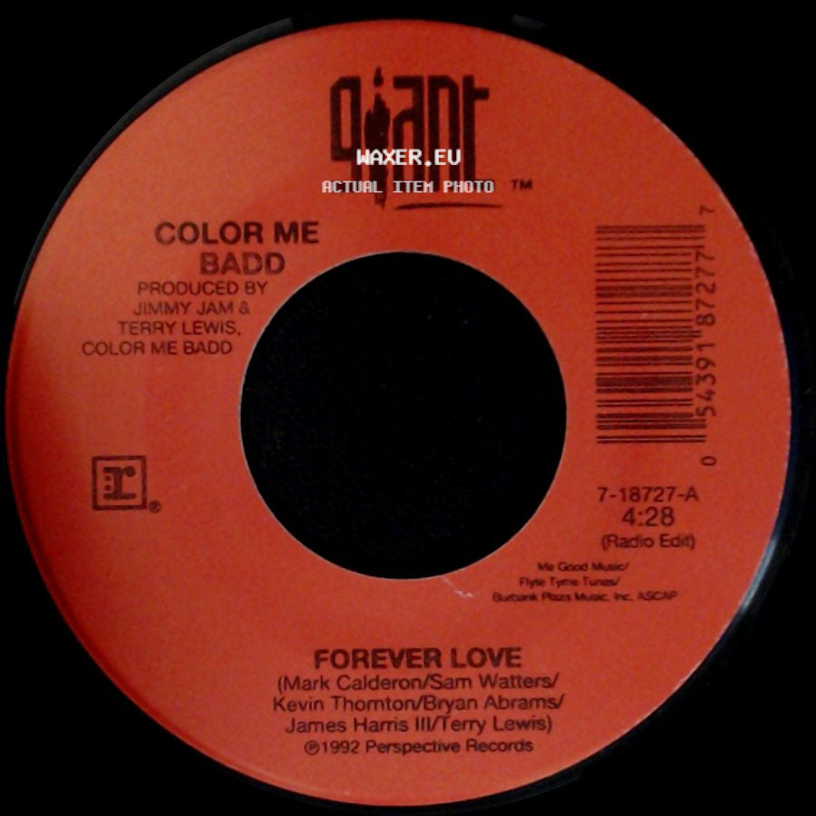 Color Me Badd - Forever Love / Forever Love side B