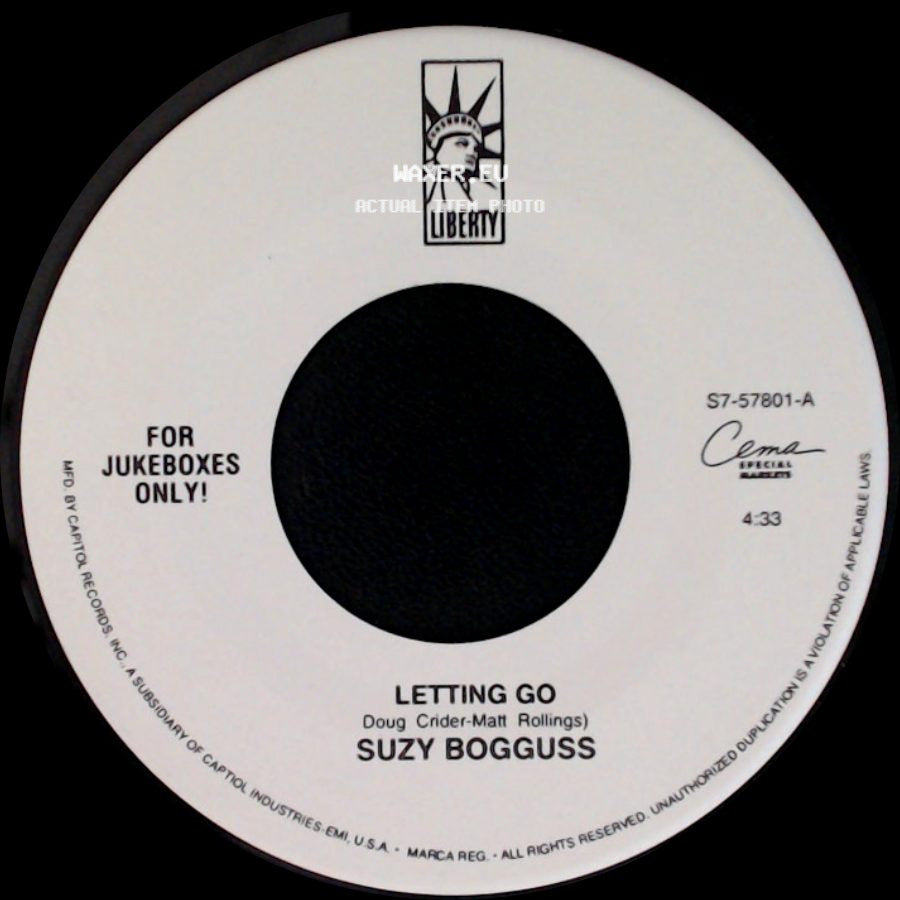 Suzy Bogguss - Music On The Wind / Letting Go side B