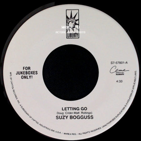 Suzy Bogguss - Music On The Wind / Letting Go side B