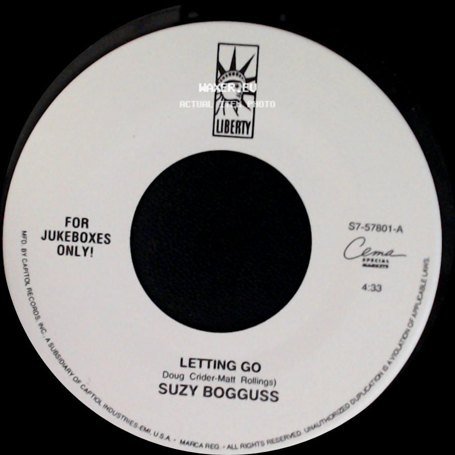 Suzy Bogguss - Letting Go / Music On The Wind side A