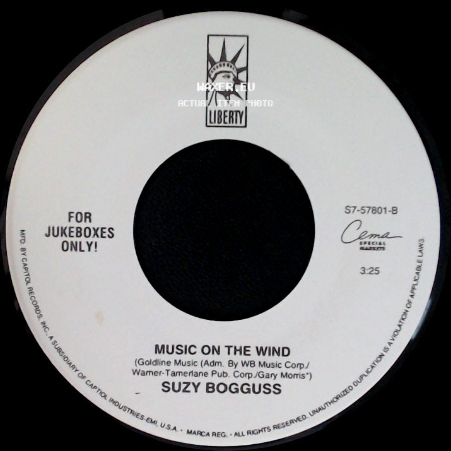 Suzy Bogguss - Letting Go / Music On The Wind side B