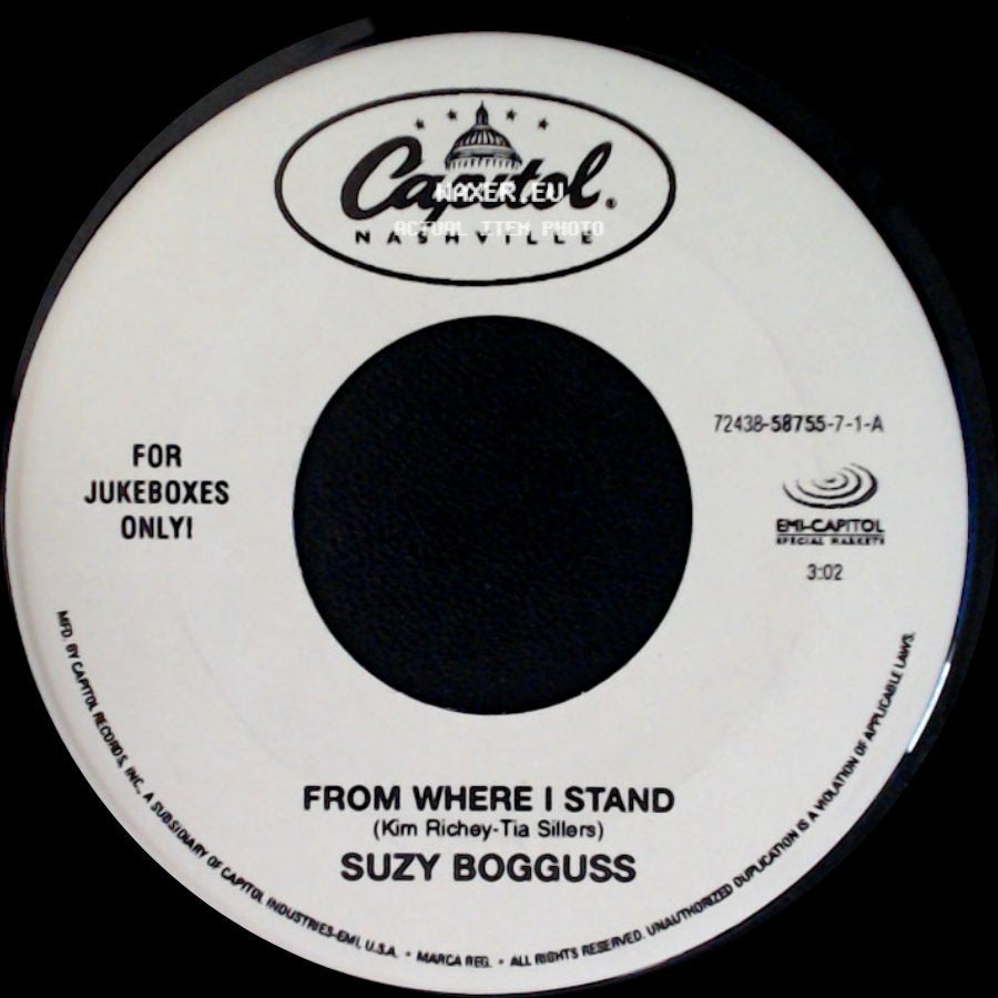 Suzy Bogguss - From Where I Stand / I Wish Hearts Would Break side A