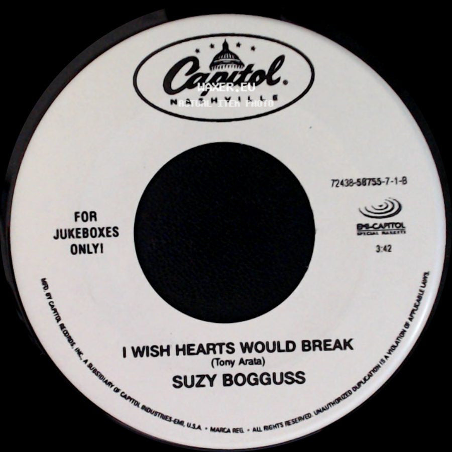 Suzy Bogguss - From Where I Stand / I Wish Hearts Would Break side B