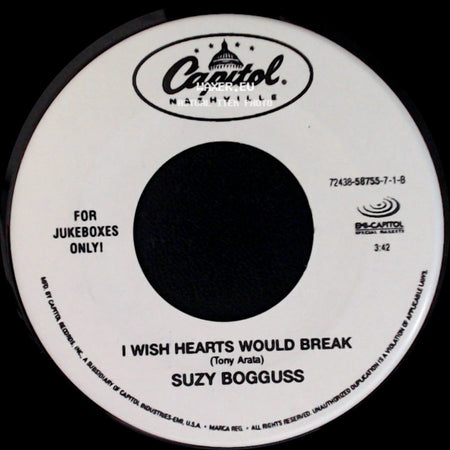 Suzy Bogguss - From Where I Stand / I Wish Hearts Would Break side B