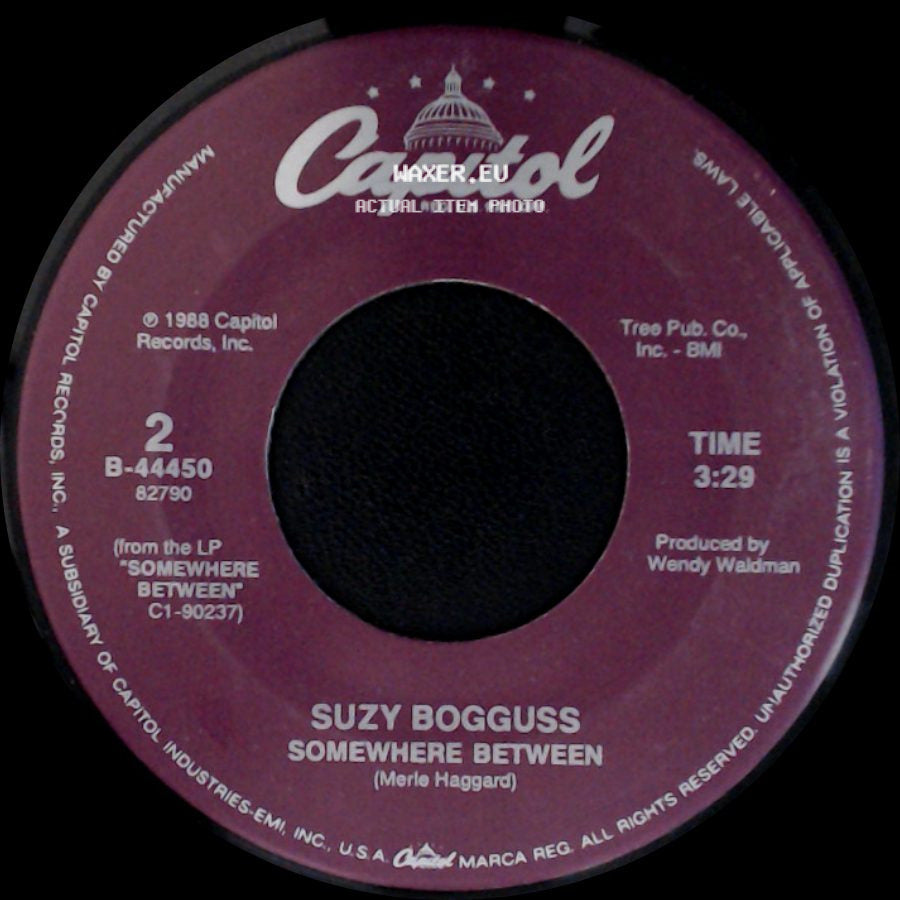 Suzy Bogguss - Somewhere Between / My Sweet Love Ain't Around side A