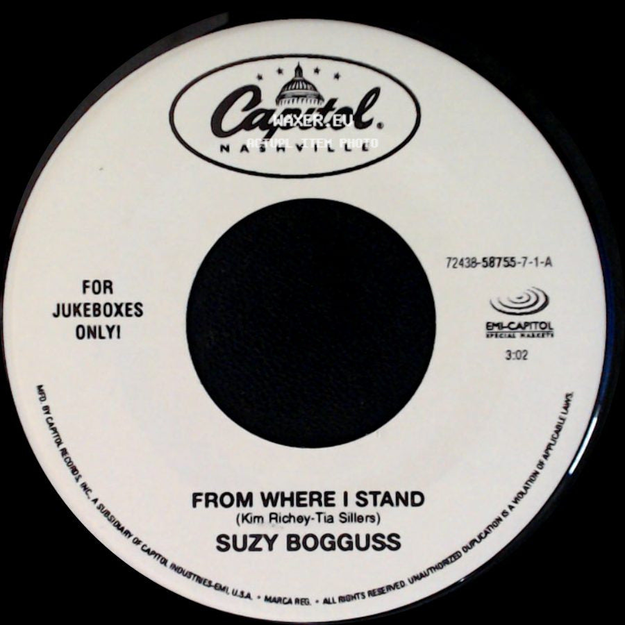 Suzy Bogguss - From Where I Stand / I Wish Hearts Would Break side A
