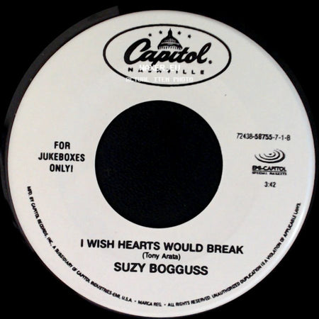 Suzy Bogguss - From Where I Stand / I Wish Hearts Would Break side B