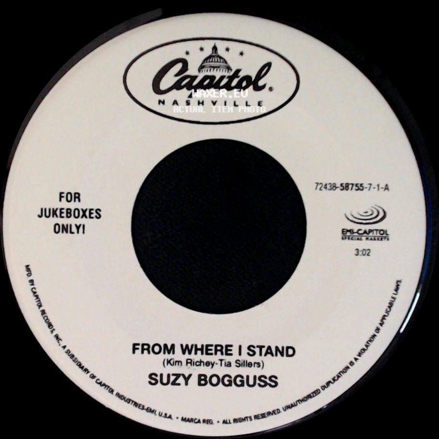 Suzy Bogguss - From Where I Stand / I Wish Hearts Would Break side A