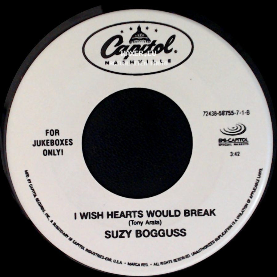 Suzy Bogguss - From Where I Stand / I Wish Hearts Would Break side B