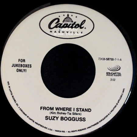 Suzy Bogguss - From Where I Stand / From Where I Stand side A