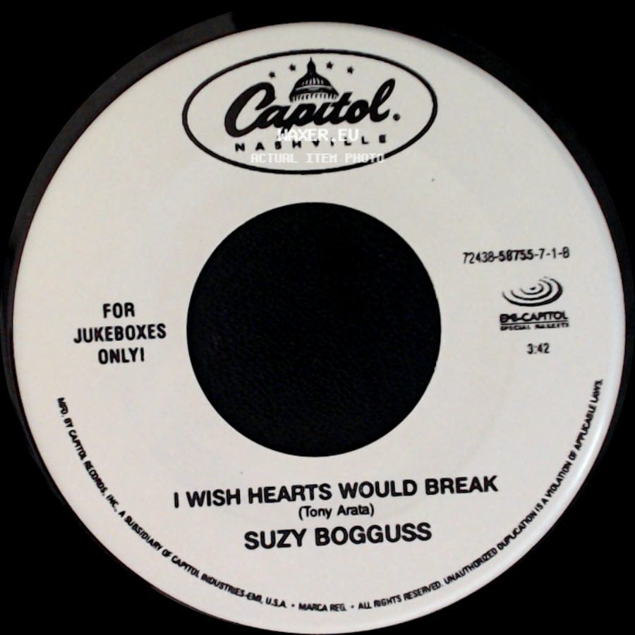 Suzy Bogguss - From Where I Stand / I Wish Hearts Would Break side B