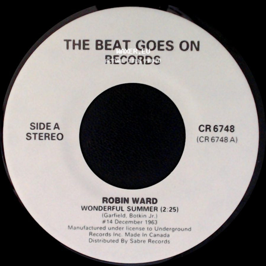 Robin Ward / Barry Young - Wonderful Summer / One Has My Name side A