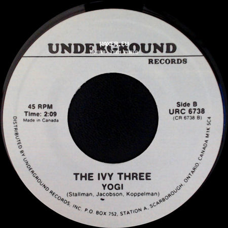 The Intrigues / The Ivy Three - In A Moment / Yogi side B