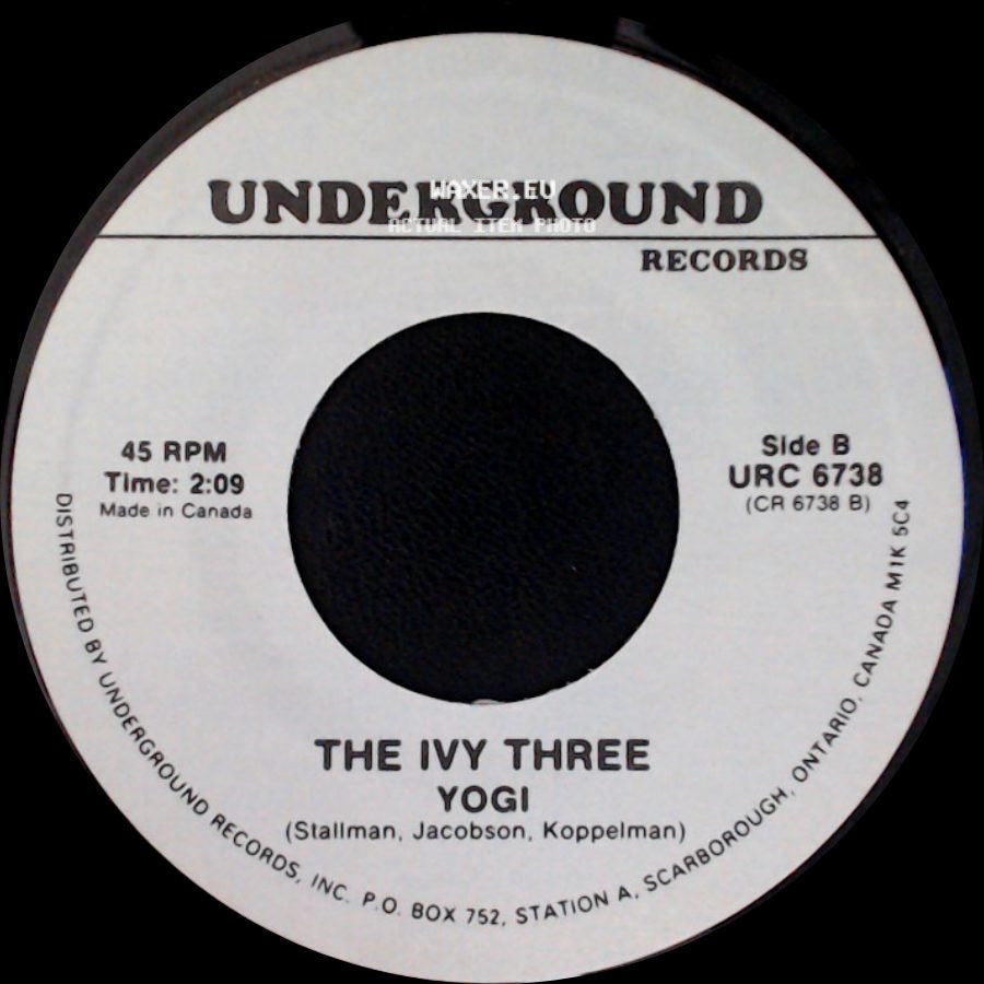 The Intrigues / The Ivy Three - In A Moment / Yogi side B