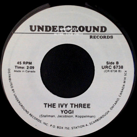 The Intrigues / The Ivy Three - In A Moment / Yogi side B